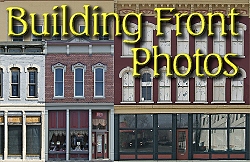 thumbnail image 2 of Handmade O Scale Trackside Backdrop #651 - Commercial Building Fronts 2 of 5