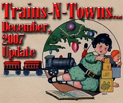 Trains-N-Towns. The official e-newsletter of Big Indoor Trains<sup><small>TM</small></sup> and Big Christmas Trains<sup><small>TM</small></sup>. 