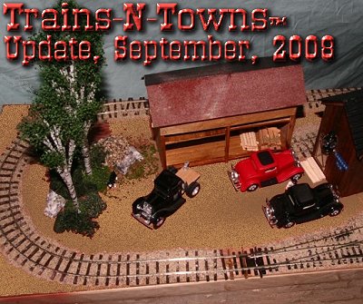 The official e-newsletter of Big Indoor Trains<sup><small>TM</small></sup> and Big Christmas Trains<sup><small>TM</small></sup>. My friend Lloyd Day has used On30 Porters and other small pieces to build a complete railroad in a 13-inch x 48-inch rectangle.