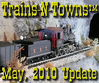 The official e-newsletter of Big Indoor Trains<sup><small>TM</small></sup> and Big Christmas Trains<sup><small>TM</small></sup>. This photo proves that you CAN use Large Scale indoors if you have room for it.  I included it because it represents the kind of 'classic' model railroad construction that works for ANY indoor scale.