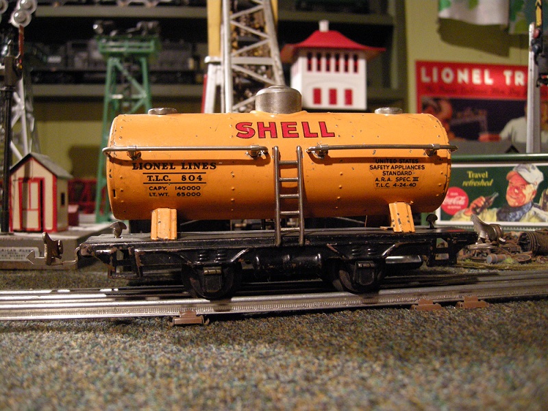 Lionel 804 Shell tank car