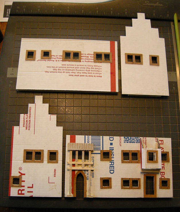 Fortified house walls