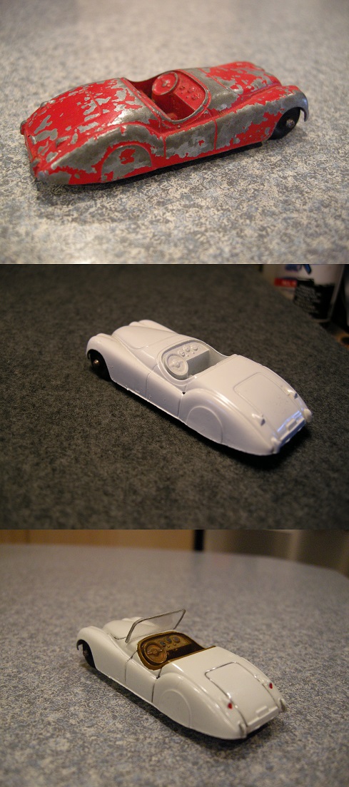 Tootsietoy Jag repaint