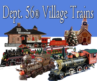 Department 56(r) Village Trains