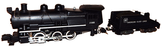 The Pennsy 0-6-0T tried to fit a full-sized motor into a realistically-proportioned cab.  Without success.  Mine was glitchy, and I'm not sure that was an anomaly.  Click for bigger photo.